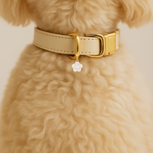 Luxe Flower Pet Collar Charm