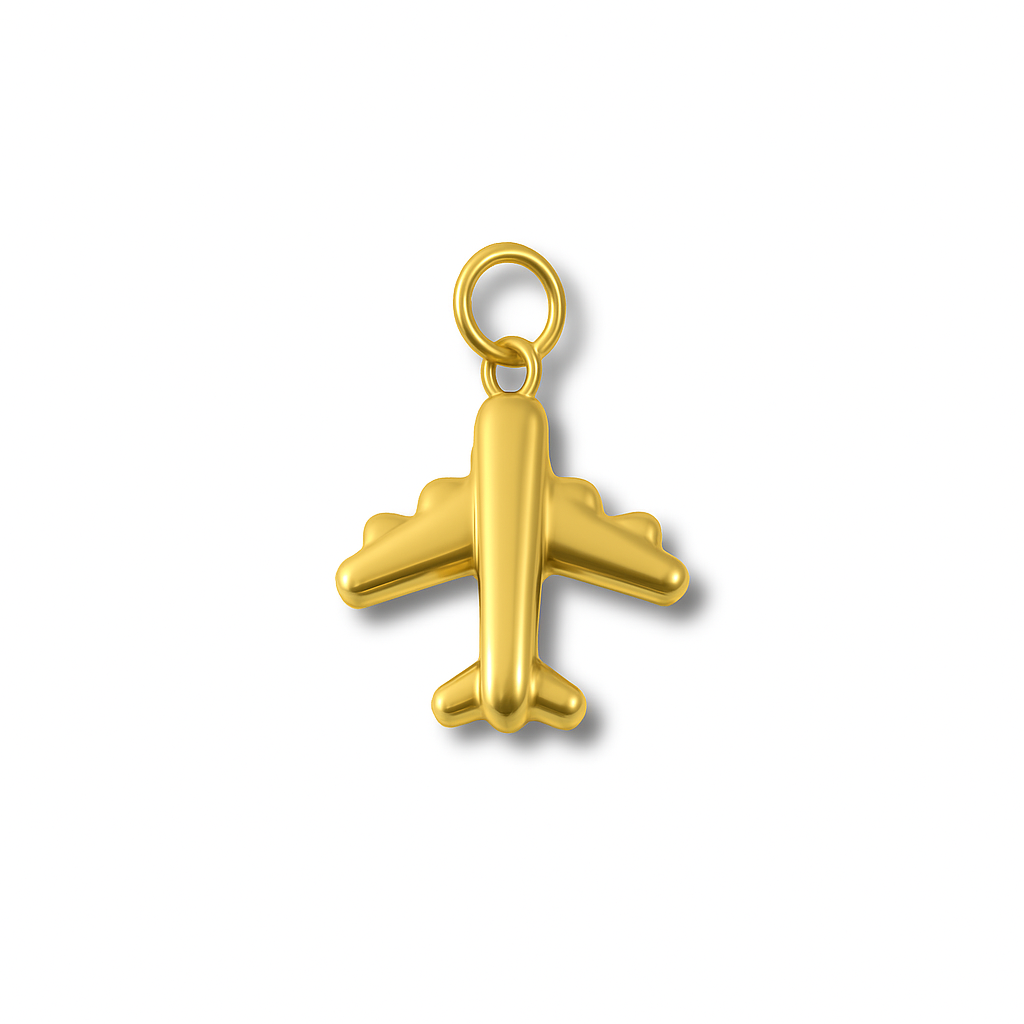 Airplane Charm