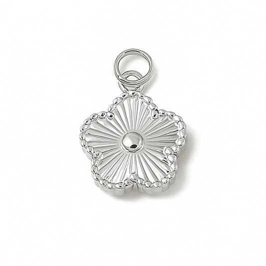 Sunburst Flower Charm