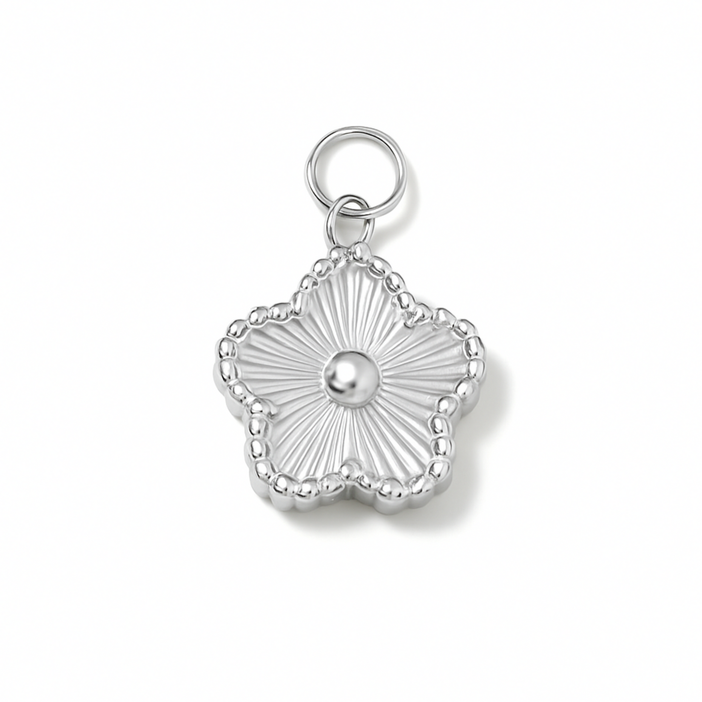 Sunburst Flower Charm