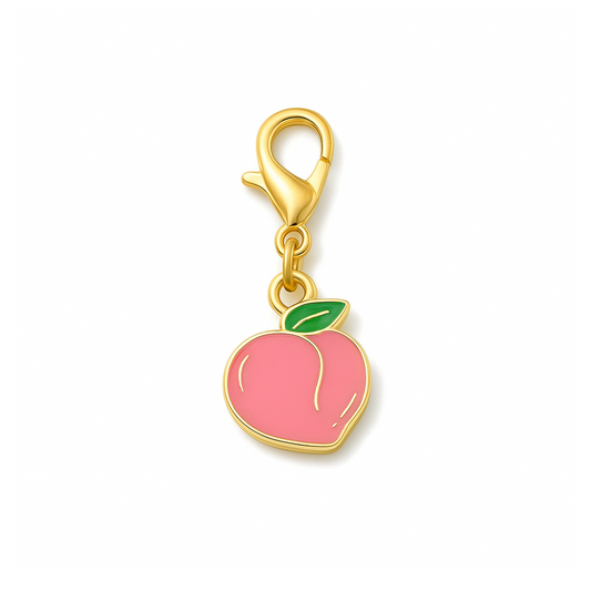 Peachy Pet Collar Charm