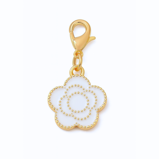 Luxe Flower Pet Collar Charm